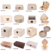 【hot】✔✺✠  26 Kinds Of Jewelry Desktop Wood Clamshell Storage Hand Decoration Postcard