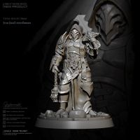 38mm Resin model kits resin figure DIY self-assembled TD-2904