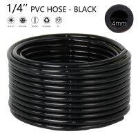 25M 50M 1/4 PVC Soft Hose Garden Irriagtion Tubing 4/7MM Micro Drip Pipe Home Greenhouse Lawn Yard Plants Watering Accessories