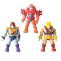 2 Master Motu He-Man Fisto ของเล่นตุ๊กตาขยับแขนขาได้ขนาดเล็ก HM-5