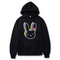 Bad Bunny Funny Hoodies Korean Clothes Casual Pullover Harajuku Sweatshirt Men/Hooded Hoody Hip Hop Hoodie Sweatshirt Male Size XS-4XL