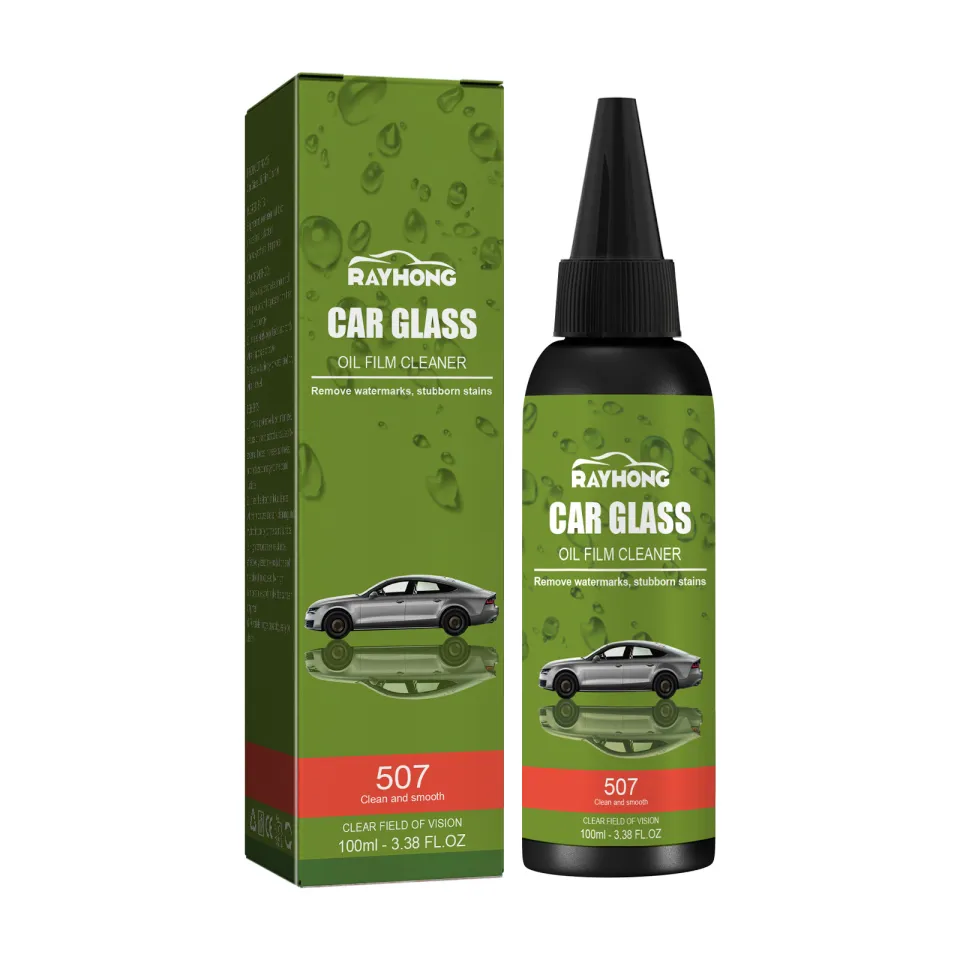 Car Glass Oil Film Removing Paste Deep Cleaning Polishing Glass Cleaner for Auto  Windshield Home Streak-Free Shine Glass Cleaner