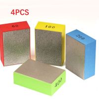 Diamond Hand Polishing Pads 90x55mm Tile Glass Abrasive Grinding Block Pad Stone Marble Ceramic Abrasive Sanding Disc