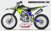 สติ๊กเกอร์วิบาก KAWASAKI KLX 230R ทั้งคัน Graphic kit สติ๊กเกอร์เคลือบเงา สุดคุ้ม