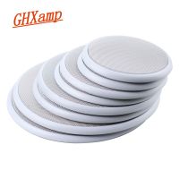 Speaker Grille Ceiling Speaker Cover Car Modification Mesh 4 Inch 5 Inch 6.5 Inch 8 Inch All White 2pcs