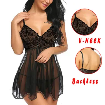 Buy Black Very Sexy Lace Lingerie Online