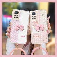 Liquid silicone shell cute Phone Case For Xiaomi Redmi Note11 Pro 5G-4G Global/Note11E Pro 5G/Note11 Pro+ India bowknot