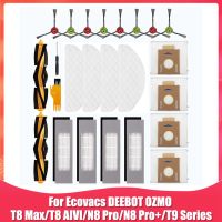 Replacement Parts for DEEBOT OZMO T8 T8 Max N8 Pro N8 Pro+ Robot Vacuum Cleaner Accessories Kit