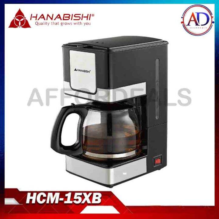 【factory outlet】 HANABISHI COFFEE MAKER HCM 15XB Lazada PH