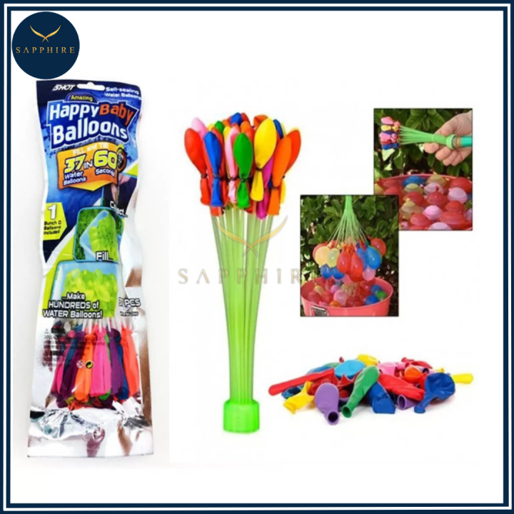 Magic Water Balloons 37 Pcs/Fill and Tie Water Balloon Lazada PH