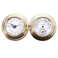 Hygrometer Barometer Watches Clock 2 Whole Set Weather Station Meter