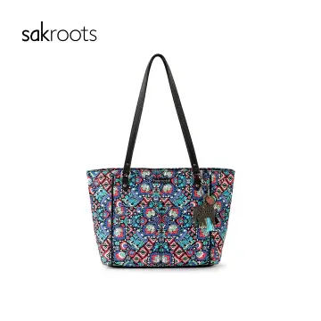 Sakroots Artist Circle Flat Crossbody , Cotton Coated Canvas - Walmart.com