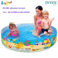 Intex ส่งฟรี สระขอบตั้งลายเด็กเล่นชายหาด 5 ฟุต (1.52 ม.) รุ่น 56451