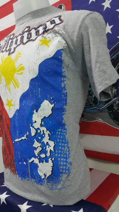 เสื้อยืดวินเทจ-เสื้อยืดคอกลมลายเกี่ยวกับชาวฟิลิปปินส์-ลายปั่น-made-in-honduras