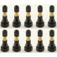 10pcs TR600HP Tire Valve Stem Cap Core Snap in 1-1/4" Tubless Rubber For Auto Car Trailer Light Truck Valve Stems Caps Adapters