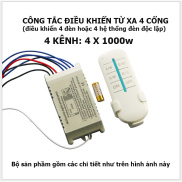 Công tắc điều khiển từ xa rf 4 cổng PISION, dieu khien tu xa