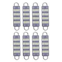 Bulb 44mm Bright White Festoon LED Bulb,20 SMD Rigid Loop 1.73 Inch Interior Dome Map LED Lights 561 567 564,Pack of 8