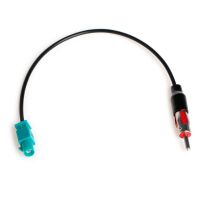 、‘】【； Car Truck Player Stereo Antenna Adapter Male Aerial Plug Radio Converter Cable