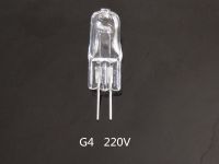 5ชิ้นไฟโคมระย้า G4 220V หลอดไฟฮาโลเจน20W 35W หลอดไฟคริสตัล220V G4 50W