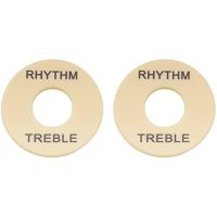 KR-Plastic Pickup Selector Plates Toggle Marker Switch Washer Treble Rhythm Ring