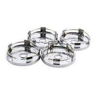 Set Of 4 Chrome Wheel Center Hub Cap Universal Car Plastic 60mm Tyre Trims