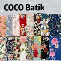 COCOBATIK ???ขายดี ถูกที่สุด ผ้าถุง ผ้าปาเต๊ะ ราคาโรงงาน ผืนใหญ่ ผ้านิ่ม ไม่ลื่น สีไม่ตก ลายสวย ซับน้ำดี ผ้าอย่างสวย เย็บแล้ว 2 เมตร