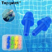 TISHRIC Waterproof Earplugs For Swimming Soft Silicone Ear Buds Noise Cancelling Waterproof Cancelling Security Protection