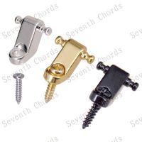 WK-A Set 2 Pcs Electric Guitar Roller String Tree String Retainer - Chrome &amp; Black &amp; Gold for choose