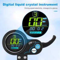 -168 Acceleration Instrument Electric Scooter 36V/48V LCD Screen Governor Instrument Throttle Accessories