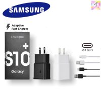 ชุดชาร์จ ของแท้ ชุดชาร์จSamsung หัวชาร์จเร็ว สายชาร์จเร็วSamsung Fast charge TypeC ใช้กับรุ่น A20S A30S A50S A70 S9 S9P S10 S10P Note8 Note9 A8 A9 A21 A21S A02S