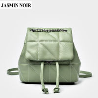 Jasmin Noir กระเป๋าเป้สะพายหลังลําลองลายสก็อตสําหรับผู้หญิง