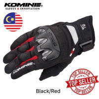 Komine GK220 ถุงมือตาข่าย ป้องกันรถจักรยานยนต์ ถุงมือกันตก หน้าจอสัมผัส ถุงมือขับรถจักรยานยนต์