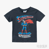 DOSH BOYS T-SHIRTS JUSTICE LEAGUE SUPERMAN เสื้อยืดคอกลม แขนสั้น เด็กชาย DSBT5127-GB