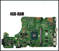 เมนบอร์ด X555QG สำหรับ Asus X555Q X555QA X555QG เมนบอร์ดโน้ตบุ๊คเมนบอร์ด A6 A9 A10เมนบอร์ดแล็ปท็อป4G-RAM CPU