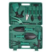 10 Pcs/set Garden Tool Set Shovel Rake Clippers Household Multifunctional Kit Garden Planting Plastic Case Packing