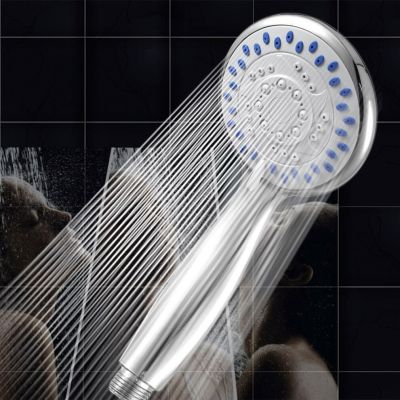 HOT Silver Color Chrome Shower Head With 3 Mode Function Spray Anti-limescale Universal Handheld Home Bathroom  by Hs2023