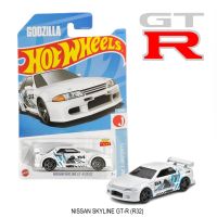 ็HOT WHEELS NISSAN SKYLINE GT-R (R32) 2023 GODZILIA ลิขสิทธิ์แท้100% โมเดลรถเหล็ก