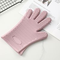 【cw】 2 Pcs Insulation Durable Thickening Anti scalding Microwave Gloves Use