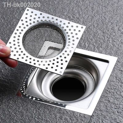 ✘❀ 1pcs Stainless Steel Floor Drain Net Anti-hair Drain Filter Cover Basin Anti-blocking Garbage Net Cover Drainage Floor Drain