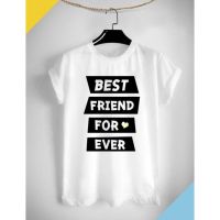 เสื้อยืดสกรีนลายเพื่อน Best Friend Forever