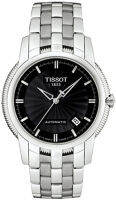 Karnvera Shop Tissot นาฬิกาข้อมือผู้ชาย T97.1.483.51 T-Classic Black Dial Men Watch