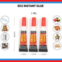 10PCs Instant Strong Nail 502  Adhesive Super Liquid Universal Shoe Repair Glass Cyanoacrylate Glue Stationery Shop Adhesives Tape