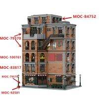 ชุด MOC-89631 MOC-98838ที่ได้รับอนุญาต/89341 /92501 / 83817 / 79570/84752 Sitcomplex-บล็อกตึกขนาดเล็กขนาดเล็กของเล่นโมเดล