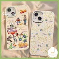 MissConnie เคสมนุษย์ต่างดาวทอยสตอรี่ลายการ์ตูนน่ารักเข้ากันได้กับ IPhone 7 Plus 8Plus XR 11 13 12 14 15 Pro Max XS X MAX 6 15 6S 8 7 Plus SE 2020เคสนิ่มเป็นมิตรกับสิ่งแวดล้อมย่อยสลายได้