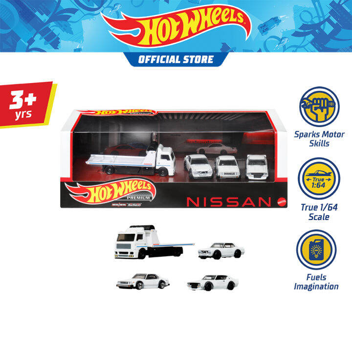 Hot Wheels Premium Collector Assortment ฮอตวีล รถในกล่องสะสมเซต 4 คัน ...