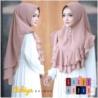 Khimar Hijab AMINAH REMPEL KHIMAR เสื้อผ้ามุสลิม/สัตว์เลี้ยงทันที ANTEM JILBAB MURAH/ BUSANA MUSLIM/ INSTAN/