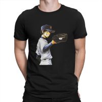 Ace of Diamond Baseball Anime Newest TShirt for Men Eijun Sawamura5 Round Collar Pure Cotton T Shirt Personalize Birthday Gifts 4XL 5XL 6XL