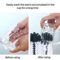 Glass Washer 3 Brush Glass Washing Brushes With Suction Base Bar For Bar,Kitchens,Red Wine Glasses,Cup