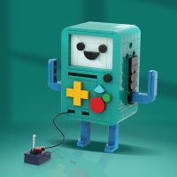 【New products】ADVENTURE Time BMO อาคารบล็อกของเล่นเด็กของเล่นเพื่อการศึกษา