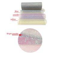 【coolstar】Spool Rainbow Glitter Tulle Organza Flashing DIY Crafts